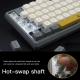Motospeed Darmoshark K7 Gaming Mechanical Keyboard 98 Keys Hot Swap Wired RGB Backlight Macro Definition Keypad Gateron Switch