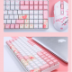 Dareu A100 Tri-mode Connection 100% Hotswap RGB LED Backlit PBT keycaps Mechanical Gaming Keyboard With TTC Gold-pink Switch