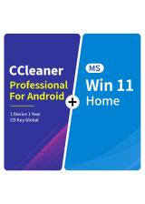 CCleaner Professional For Android 1 Device 1 Year CD Key Global+MS Win 11 Home  Pack