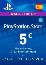 gvgmalls.com, PlayStation Network Card 5€ (Spain)