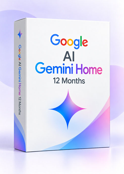gvgmalls, Google AI Gemini Home 12 Months (Family Share)