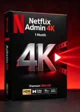 gvgmalls.com, Netflix Admin 4K 1Month