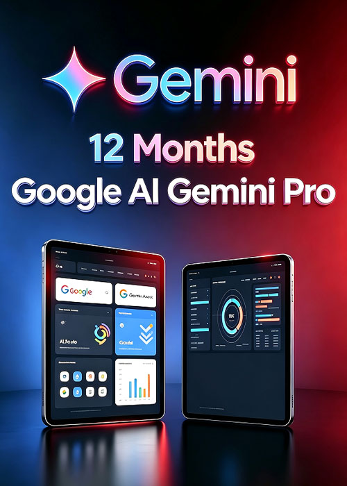 gvgmalls, Google AI Gemini Pro 12 Months