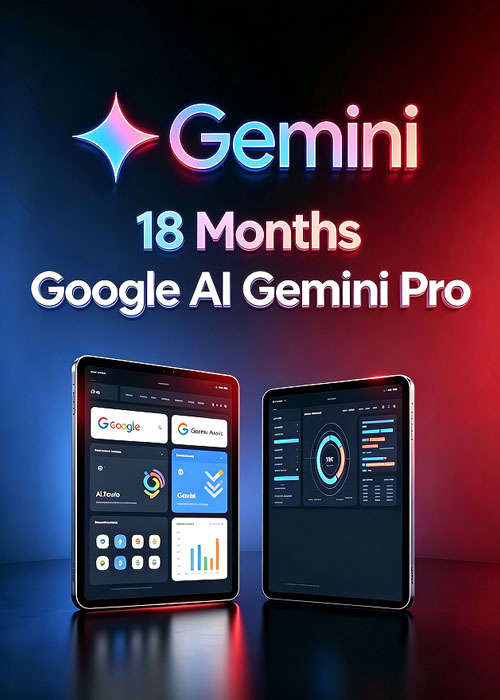 gvgmalls, Google AI Gemini Pro 18 Months
